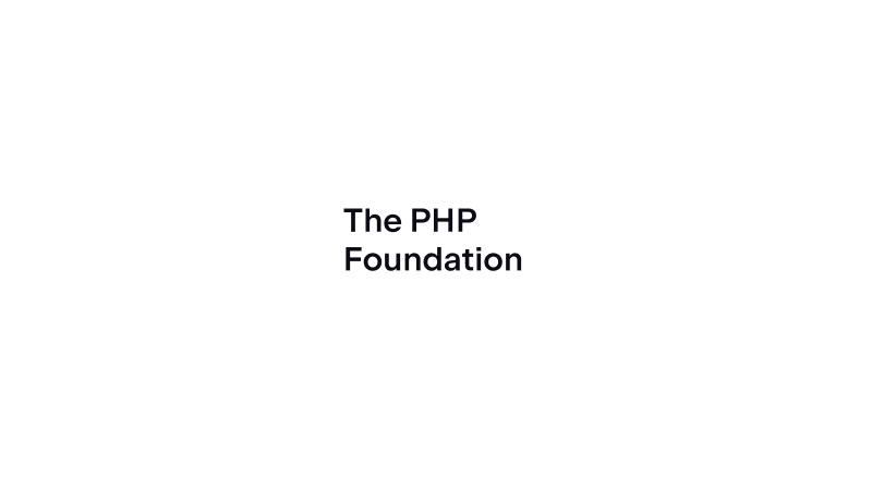 The PHP Foundation